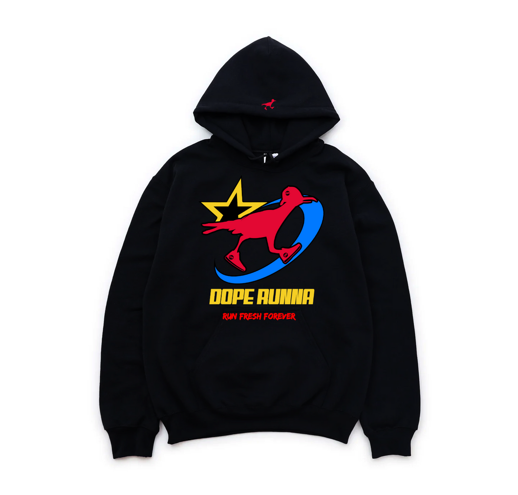 Fresh Worldwide - Hoodie - Red x Blue x Yellow