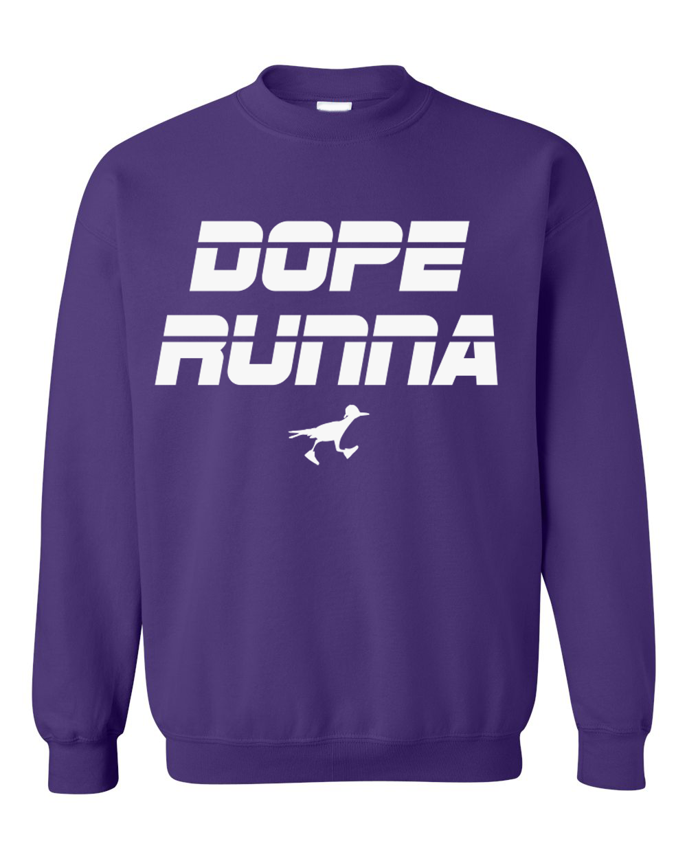 Win The Race - Crewneck - Purple/ White - Unisex