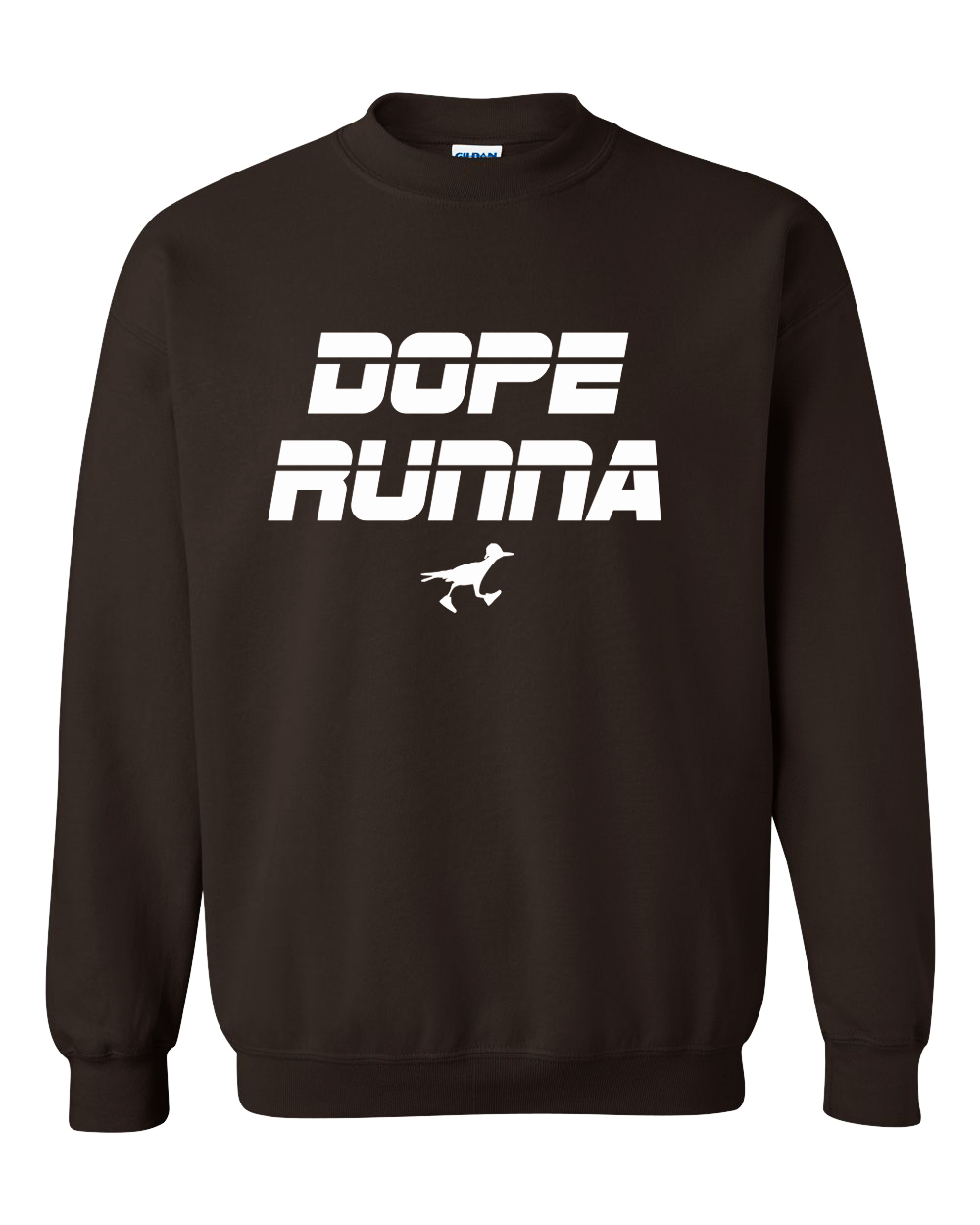 Win The Race - Crewneck - Chocolate / White