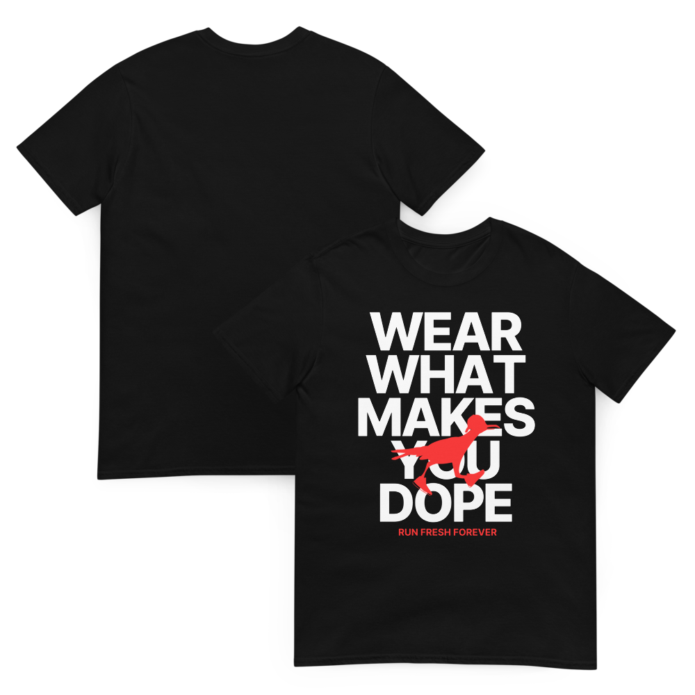 WEAR YO VIBES TEE - BLACK X WHITE