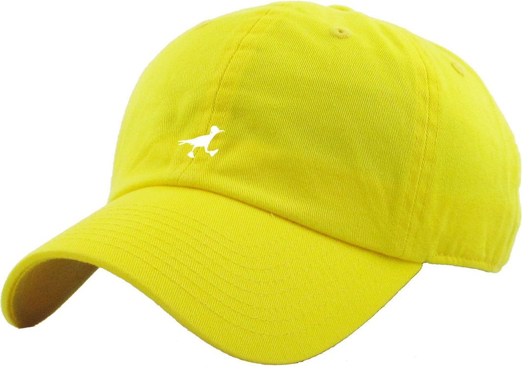 DOPE RUNNA LOGO HAT - YELLOW X WHITE