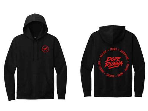 ARKANSAS X DOPE RUNNA - HOODIE - BLACK