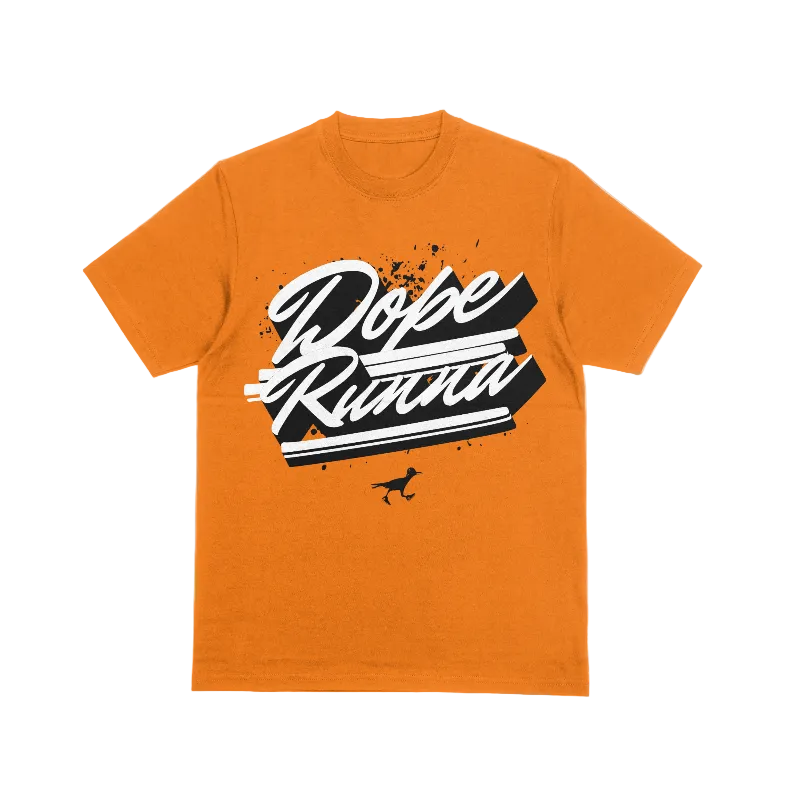 DOPE RUNNA “Elite Runner ” Tee - Orange