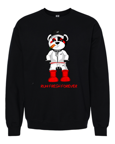Fresh Forever Bear - Black/ White