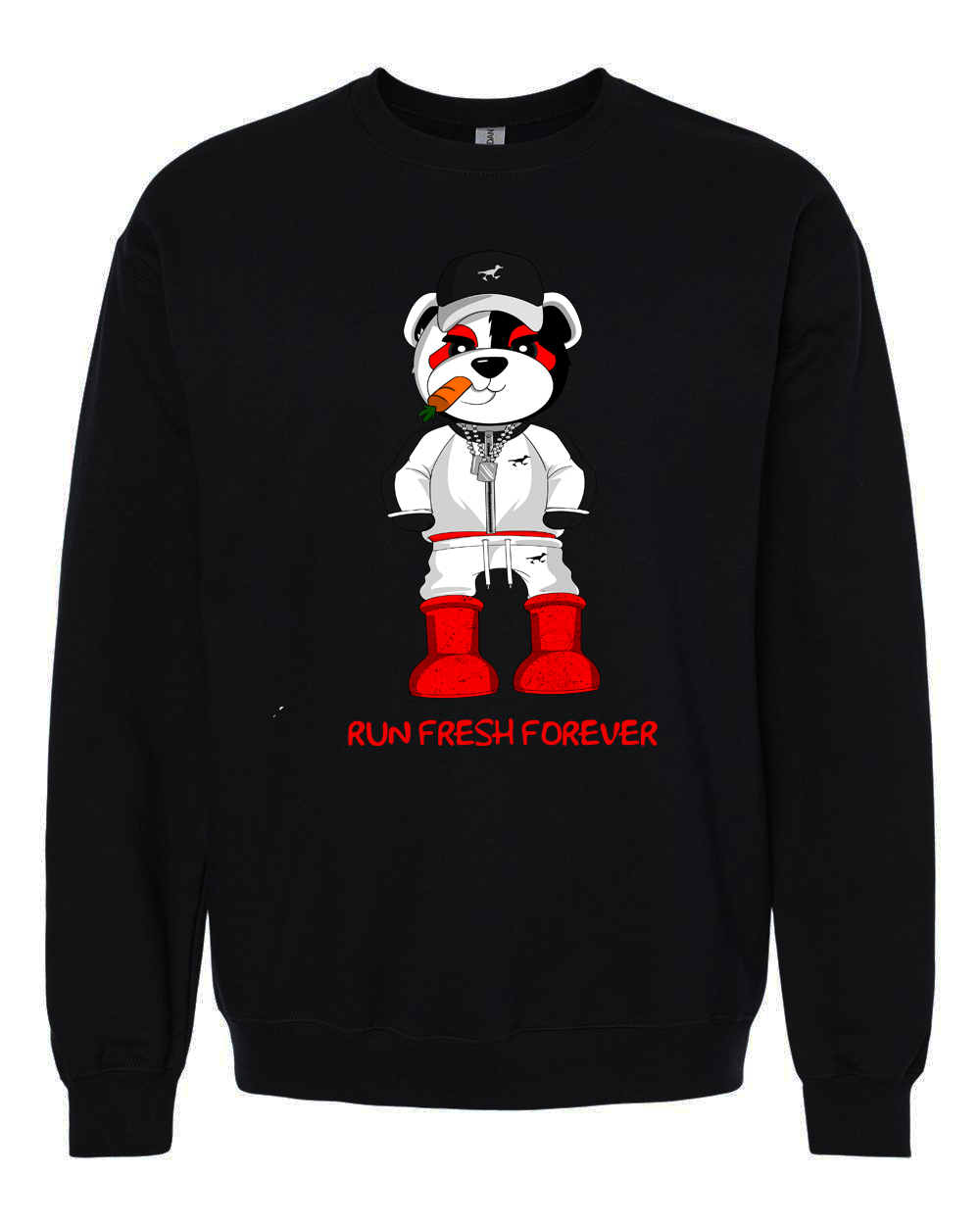 Fresh Forever Bear - Black/ White