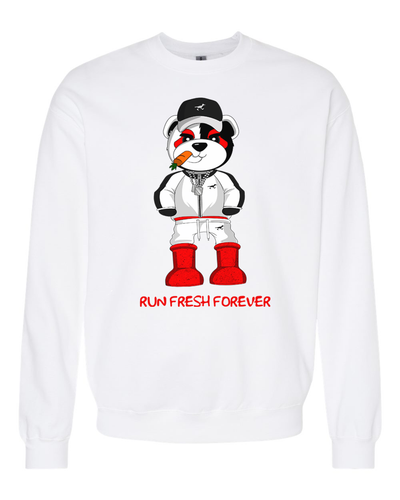 Fresh Forever Bear - White/ Black