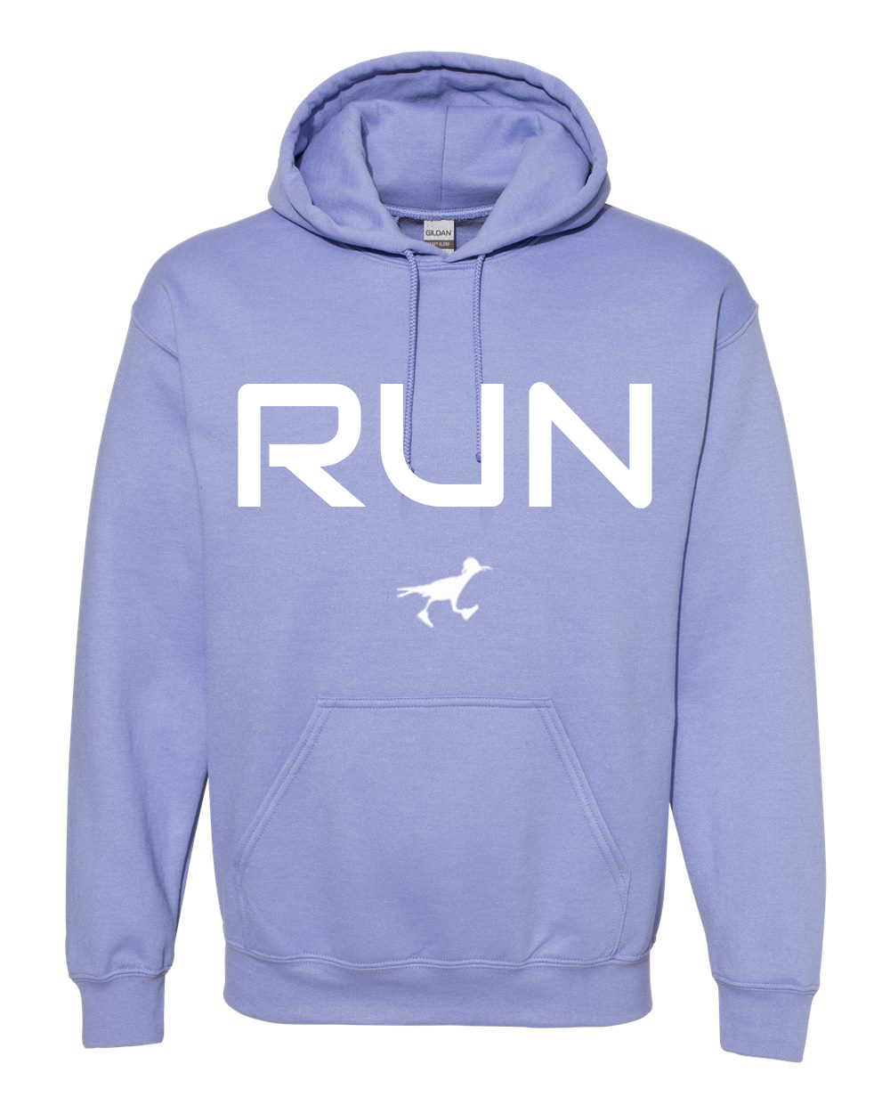 RUN - HOODIE - LAVENDER / WHITE
