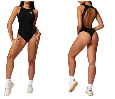 Run Free - BodySuit - BLACK x WHITE