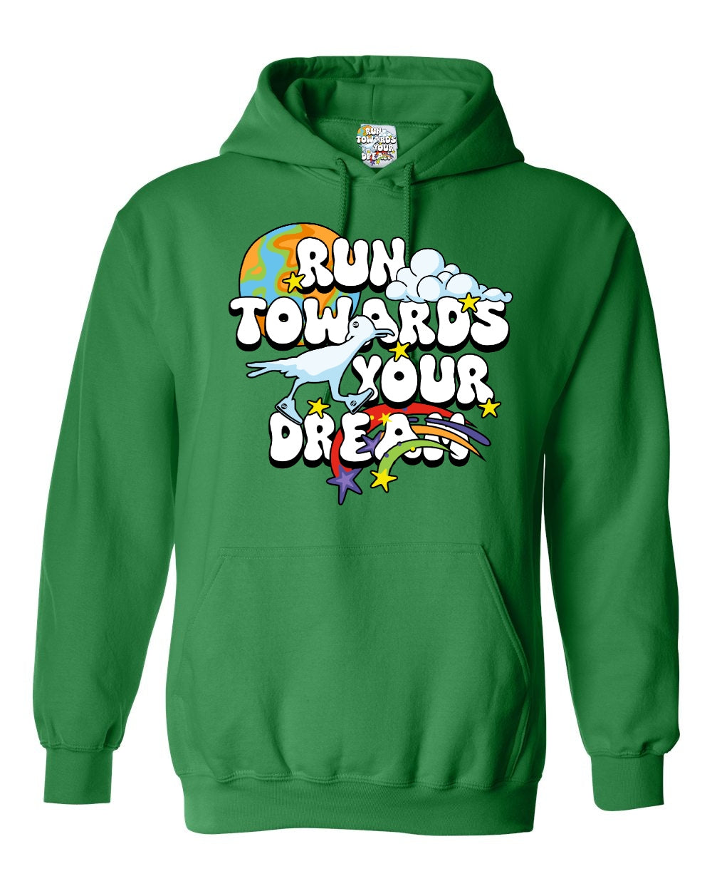 BIG DREAMER - HOODIE- GREEN