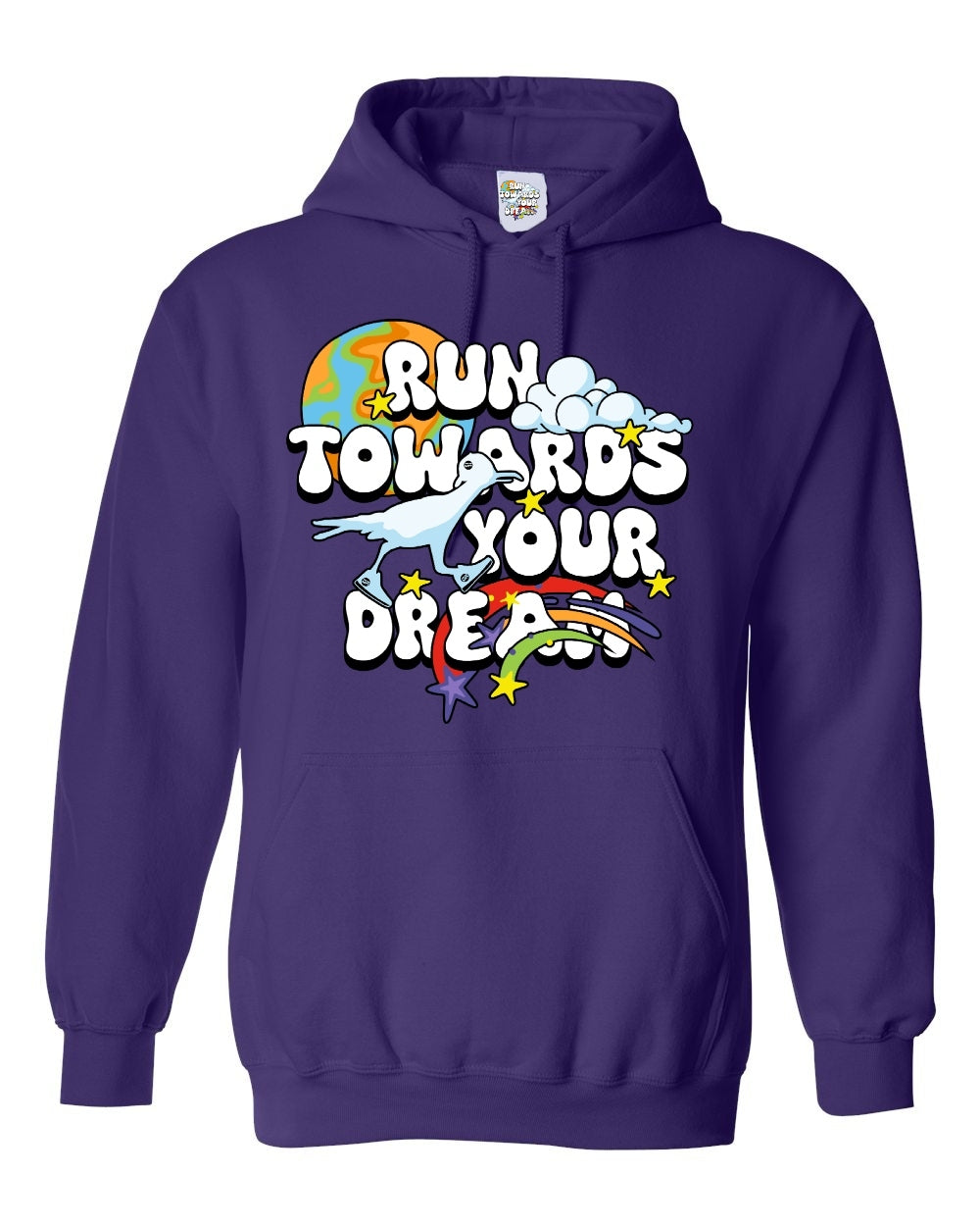 BIG DREAMER - HOODIE- PURPLE