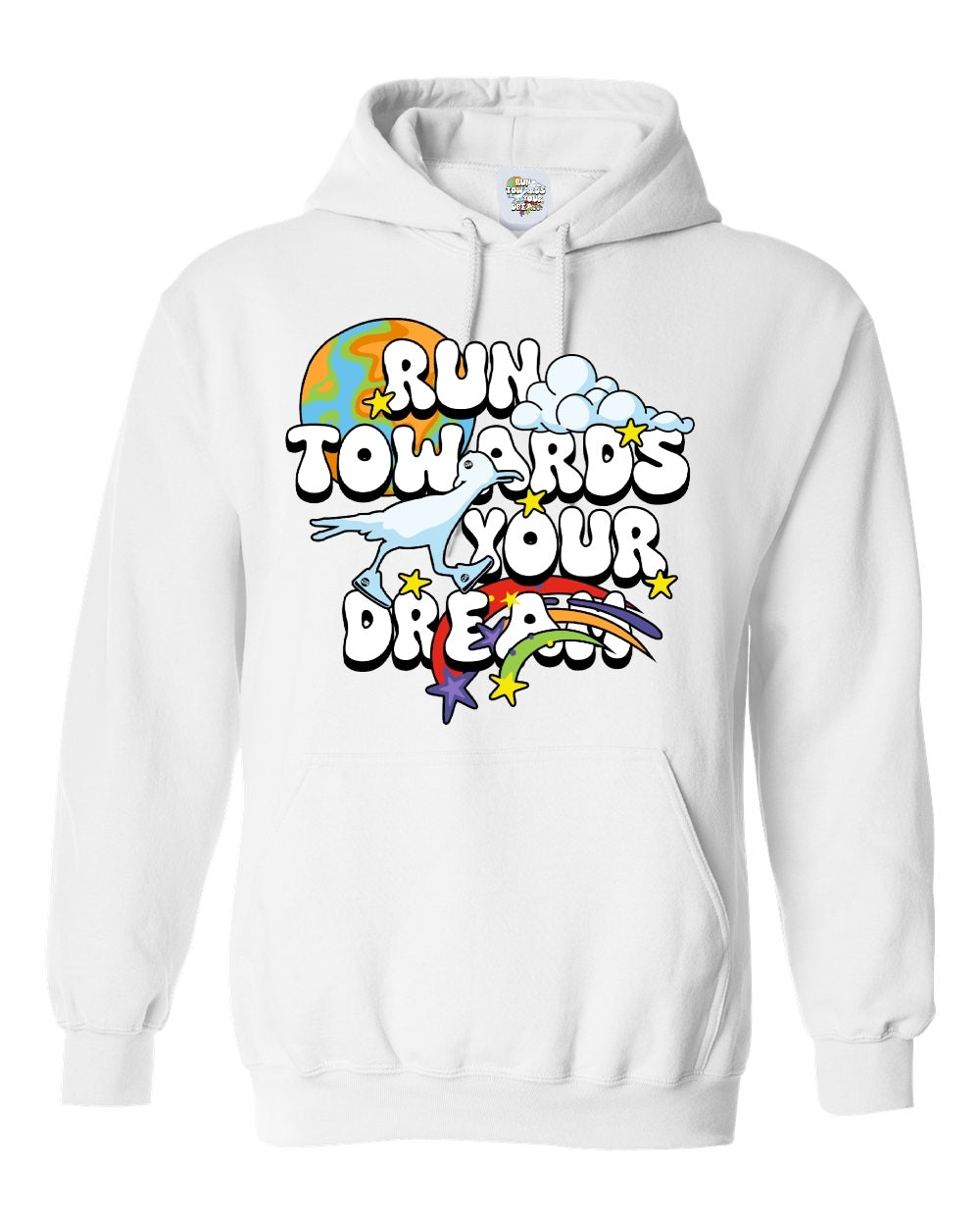 BIG DREAMER - HOODIE- WHITE