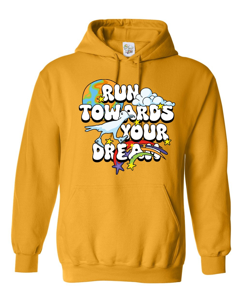 BIG DREAMER - HOODIE- YELLOW