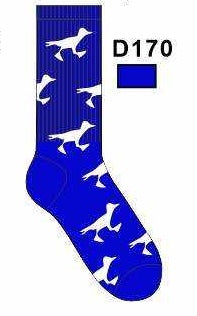 Places To Go - Socks - Blue X White