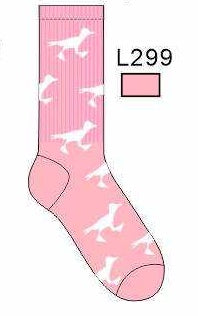 Places To Go - Socks - Pink X White